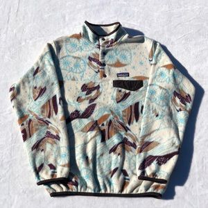 Patagonia Synchilla Fleece Rare Owl and Moon Med